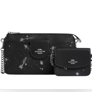 Coach Poppy Crossbody Bag In Star Print NWT